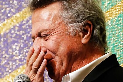 Snapshot: Dustin Hoffman weeps during film premiere