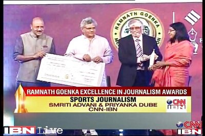CNN-IBN wins big at the Ramnath Goenka Excellence in Journalism Awards