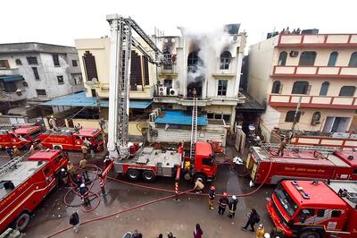 Fire Breaks Out at Slum in Delhi' Sarai Rohilla, No Casualties Reported