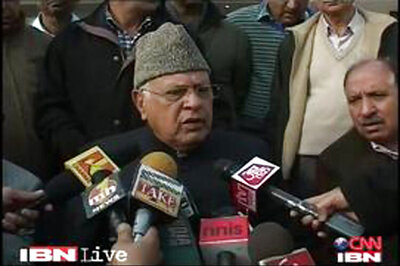Talks won't yield results if terrorism not controlled: Farooq Abdullah