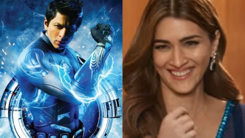 Fans Demand A Crossover Of SRK's Ra-One And Sifra From Teri Baaton Main Aisa Uljha Jiya; Kriti Sanon Reacts