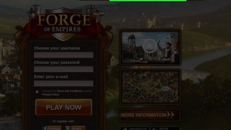 How to Invite Players on Forge of Empires