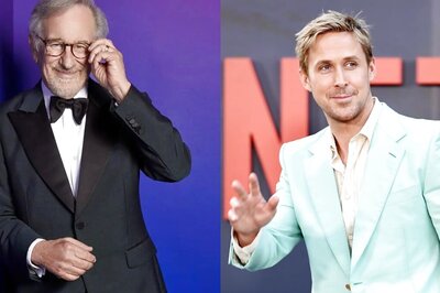 When Ryan Gosling Met Steven Spielberg At 2024 Golden Globes Awards