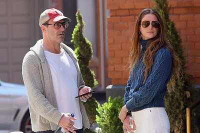 Mad Men Co-Stars Jon Hamm And Anna Osceola Are Now Husband And Wife