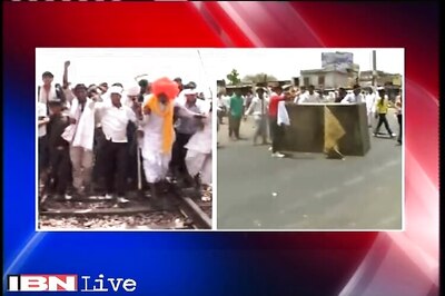 Agitating Gujjars ready for talks with Vasundhara Raje government on reservation issue in Jaipur