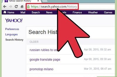 How to Delete Yahoo History