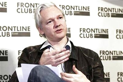 Guest list kept secret for Assange's TV show