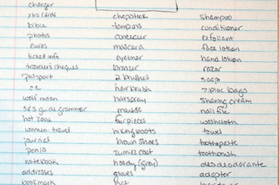 How to Establish a Permanent Toiletries Kit