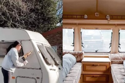Woman Buys Caravan For Rs 50,000 And Renovates It Into A Home