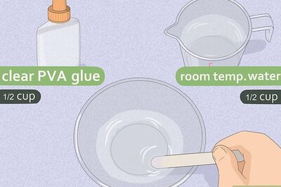 How to Make Thick, Glossy Clear Slime Using Glue