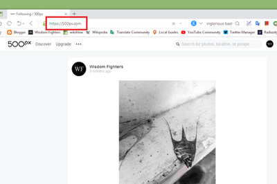 How to Download a Photo from 500px for Free