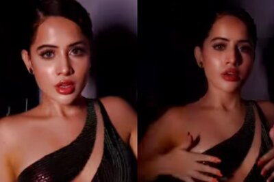 Uorfi Javed Goes Risqué In Shimmery Cut-Out Dress Inspired by Dancing Stars in a Galaxy; Watch
