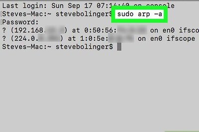 How to Find a MAC Address on a Network
