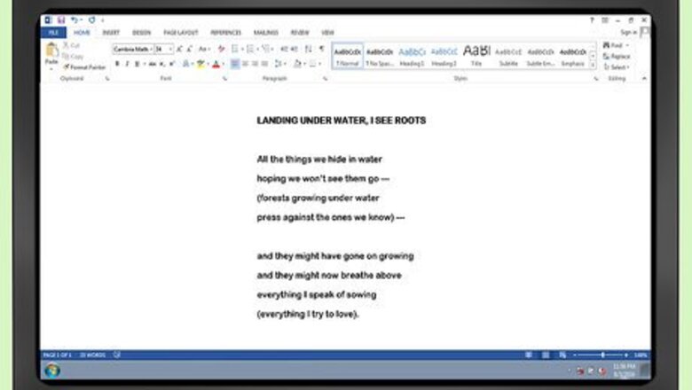 How to Scan a Poem