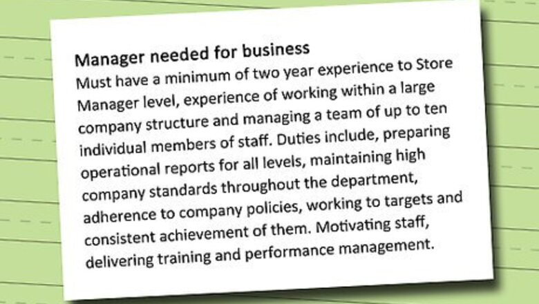 How to Write a Management Cover Letter