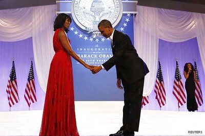 Obamas celebrate Valentine's Day in style