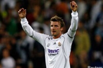 Real drama as Beckham scores on return