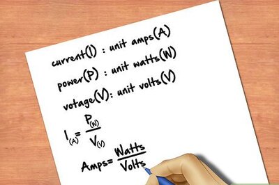 Simple Amperage Calculations: Watts, Volts, & Ohm's Law (with an Ammeter)