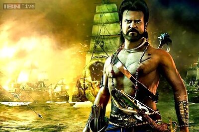 Snapshot: Rajinikanth's fans turn up in huge numbers to watch 'Kochadaiiyaan', organise torch rally to celebrate the film's release