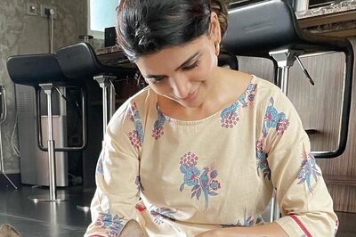 Samantha Ruth Prabhu Struggles To Workout As Her Pet Dogs Gatecrash Her Fitness Session