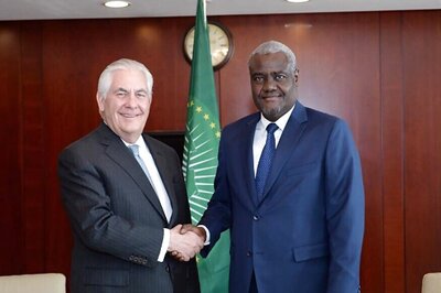 African Union Chief Meets Tillerson, Says Trump Slur 'In The Past'
