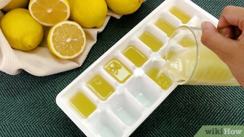 How to Preserve Lemon Juice