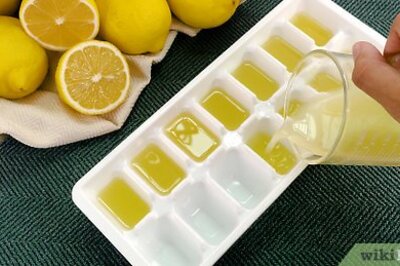 How to Preserve Lemon Juice