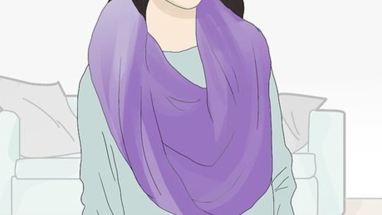 How to Wear a Large Scarf