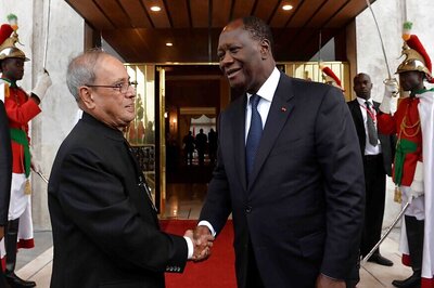 Pranab Mukherjee Awarded Highest Honour Of Cote D'Ivoirie: Ivory Coast
