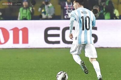 Lionel Messi doesn't need goals to be happy: Coach