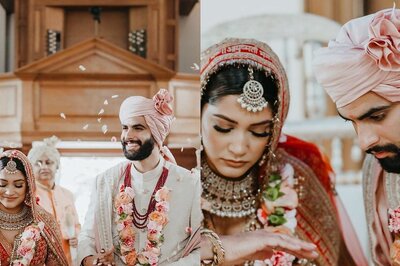 Ankur Rathee-Anuja Joshi's FIRST Wedding Pics Out; Couple Looks Dreamy in Traditional Outfits