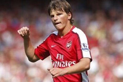 Injured Arshavin to miss next two Arsenal games: Report