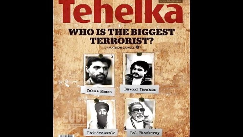 Complaint filed against Tehelka magazine after its cover story referred to Bal Thackeray as terrorist