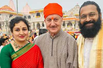 Anupam Kher Shares Photo With Kantara Star Rishab Shetty From Ram Mandir Inauguration; See Here