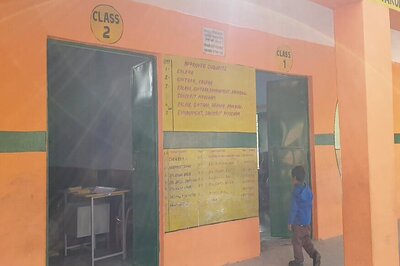 Pilibhit Schools Painted Saffron, DM Orders Them Painted Back to White