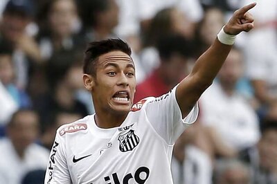 Andres Iniesta welcomes Neymar to Barcelona