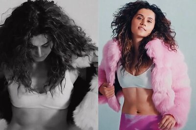 Taapsee Pannu Flaunts Insane Abs In Sexy Bralette And Thigh-High Slit Skirt; Hot Video Goes Viral