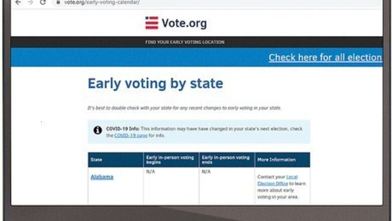 How to Vote Early