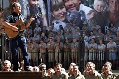 Aussies mark Croc Hunter's 'final act'