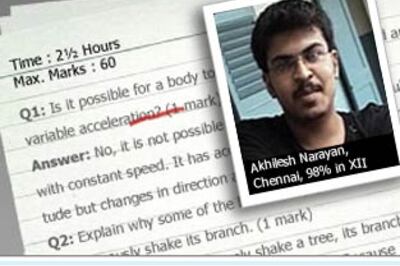 'I slept before my Maths exams, scored 99 pc!'