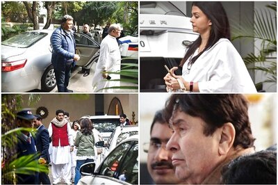 In Pics: Aishwarya Rai, Abhishek Bachchan, Rishi Kapoor Attend Ritu Nanda's Funeral