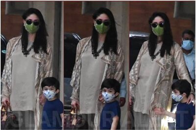 Kareena Kapoor Khan Snapped with Little Taimur, See Pic