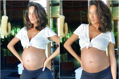 Lisa Haydon Gives Another Fitness Inspiration with New Pictures of Her Baby Bump