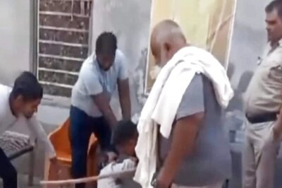 Out On Bail, Nuh Violence Accused Bittu Bajrangi Thrashes Man in Police Presence | Video