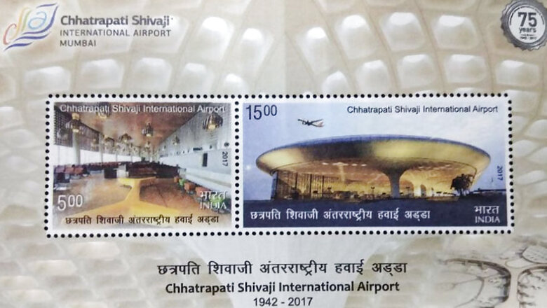 Two Postage Stamps Mark Mumbai Airport's Platinum Jubilee