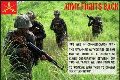 Indian Army in hot pursuit of terrorists behind Manipur ambush, enters Myanmar, kills 20 Northeast insurgents