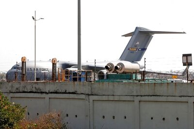 Fourth US Air Force Cargo Plane Lands at Ahmedabad Airport Ahead of Donald Trump’s Visit