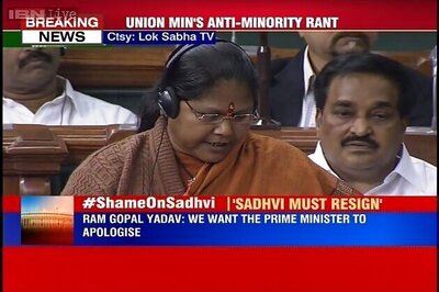 Live: Have apologised for my remarks, what else can I do, says Niranjan Jyoti