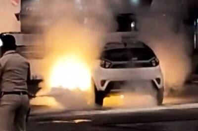 Video: Tata Nexon EV Catches Fire in Mumbai, Company Says This About Incident