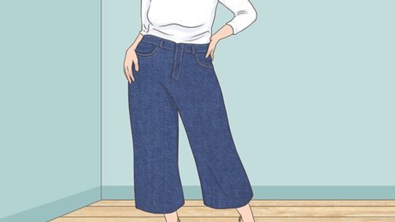 How to Wear Denim Culottes